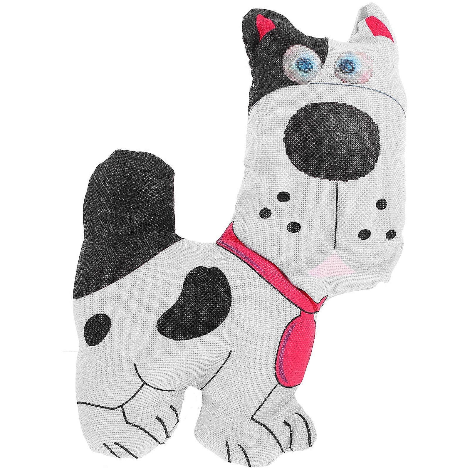 Puppy Toys Teething Cartoon Shaped Toy For Indoor Play Plush 1Set