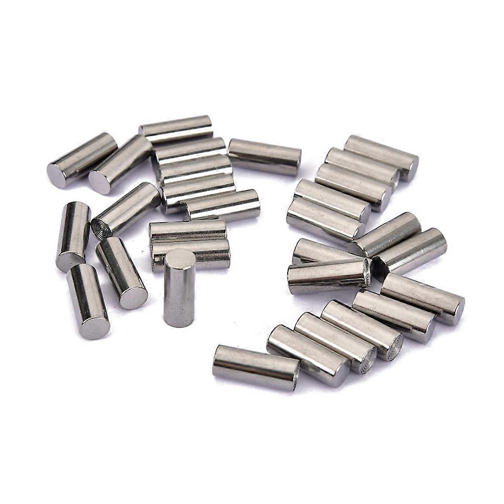 Elbas Gitarr Delar Cylinder Humbucker Pickup Pole Slugs Stål Slug Rods för Gitarr Underhåll 50st