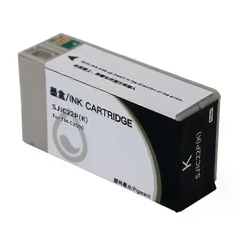 Europe SJIC22P Pigment ink Cartridge Compatible For Epson TM-C3500 C3500 Label printer Ink cartridges C33S020577