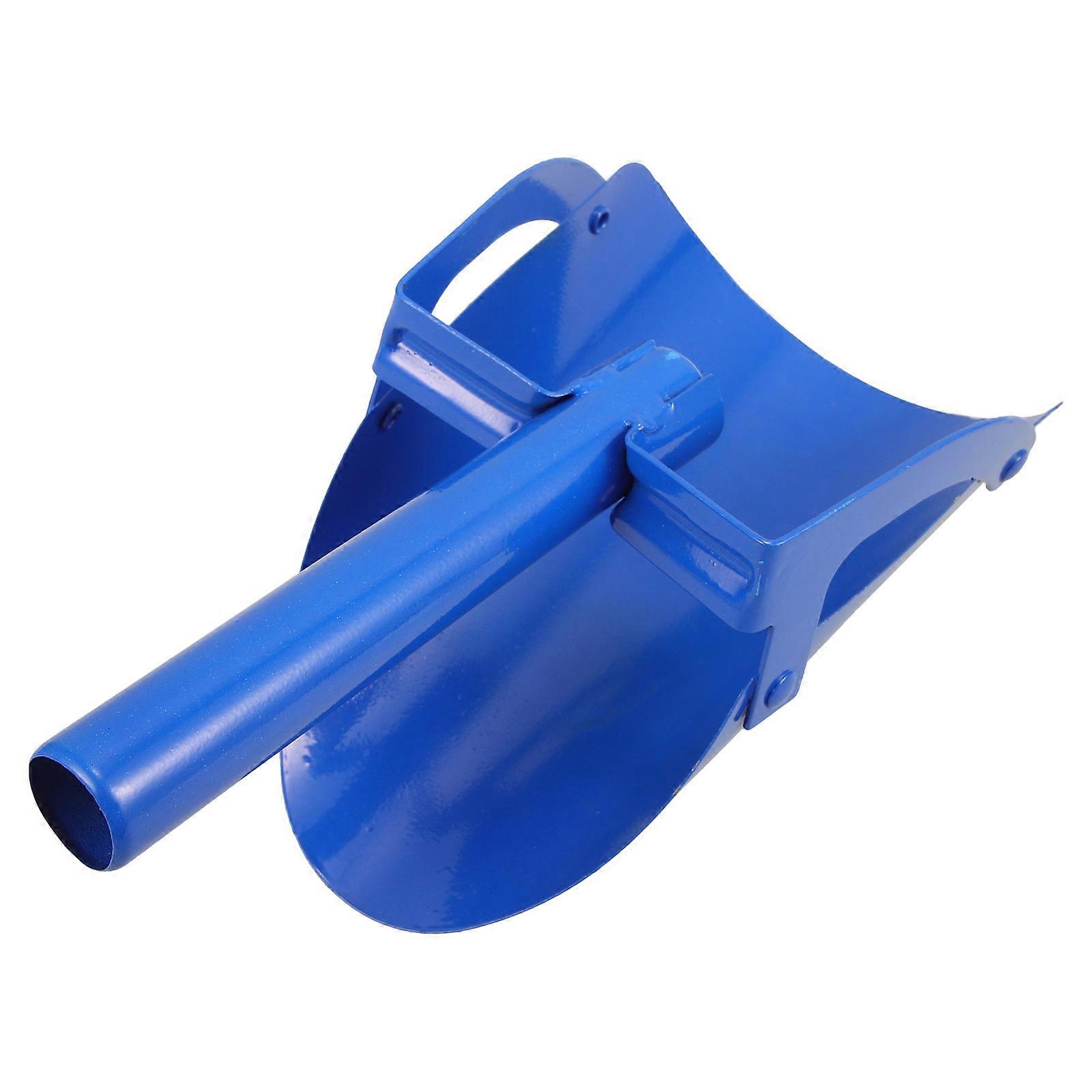 Garden Digging Tool Handheld Scoop For Yard Work Planting Transplanting Blue Round 1Pack