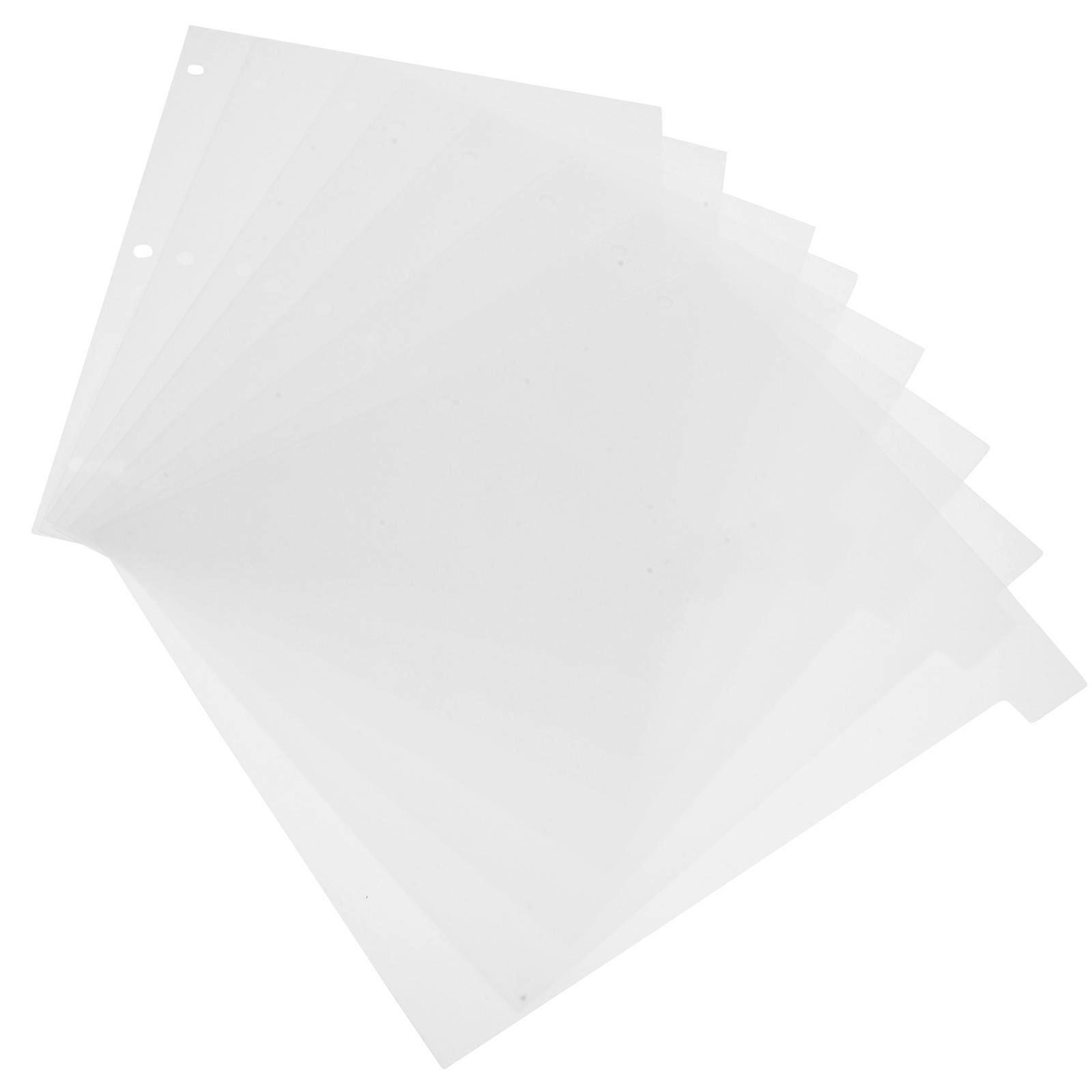 Tabbed Dividers Notebook Tab Dividers For Students Simple Design 8Sheets