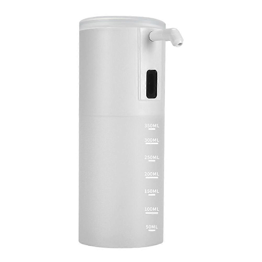 Bathroom Countertop Soap Dispenser Automatic for Kitchen Foaming Touchless Rectangular White 18x10.5cm 1Pcs