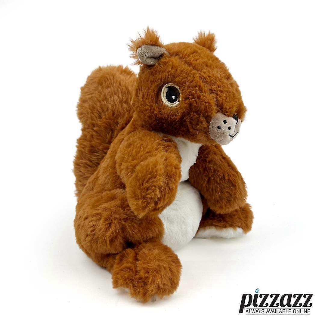 Warmies電子レンジ&チル可能なソフトトイ、ラベンダーの香りの赤リスぬいぐるみ