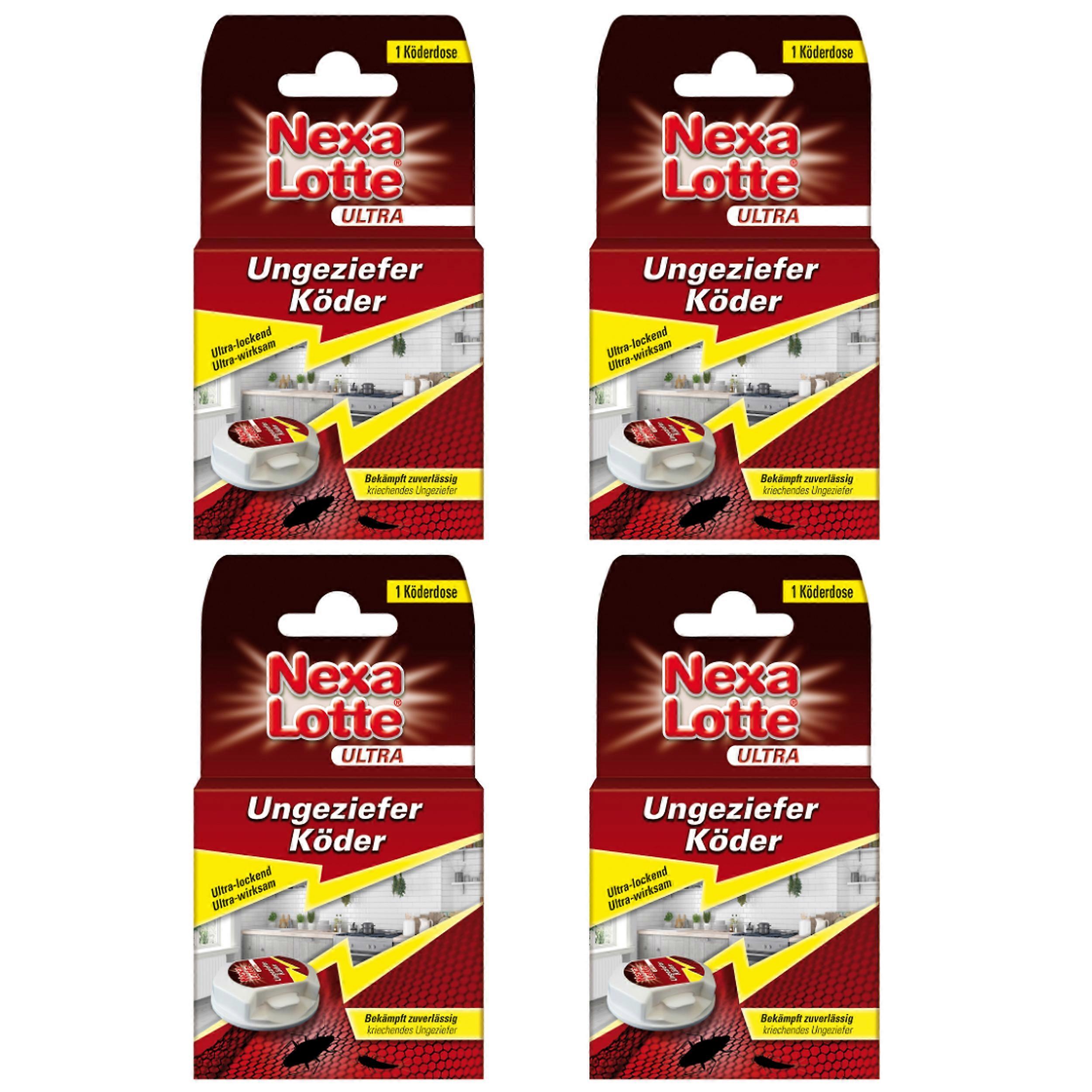 4 x NEXA LOTTE® Ultra Vermin δόλωμα, 1 τεμάχιο