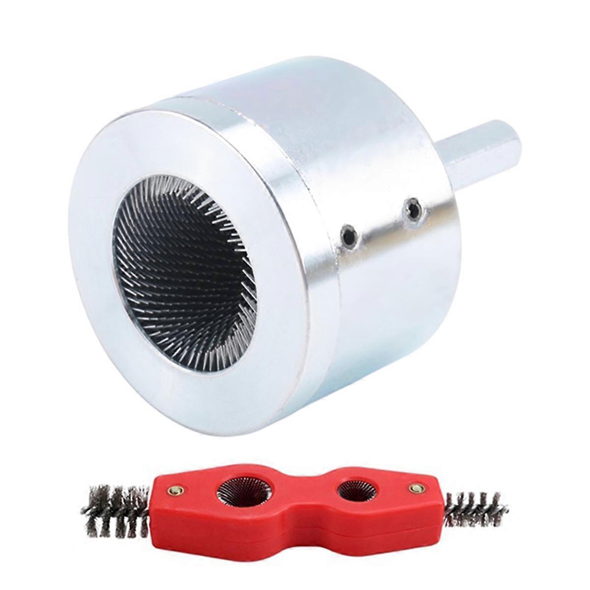 4-in-1 Double-Headed Copper Pipe Brush Pipe Cleaner 22MM