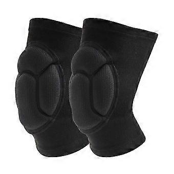 Professional Knee Pads for Work, Comfortable Knee Pads for Abrasive Floors for Gardning and Construction Dance, 1 Pair Elastic Foam Anti Shock(L,42-48