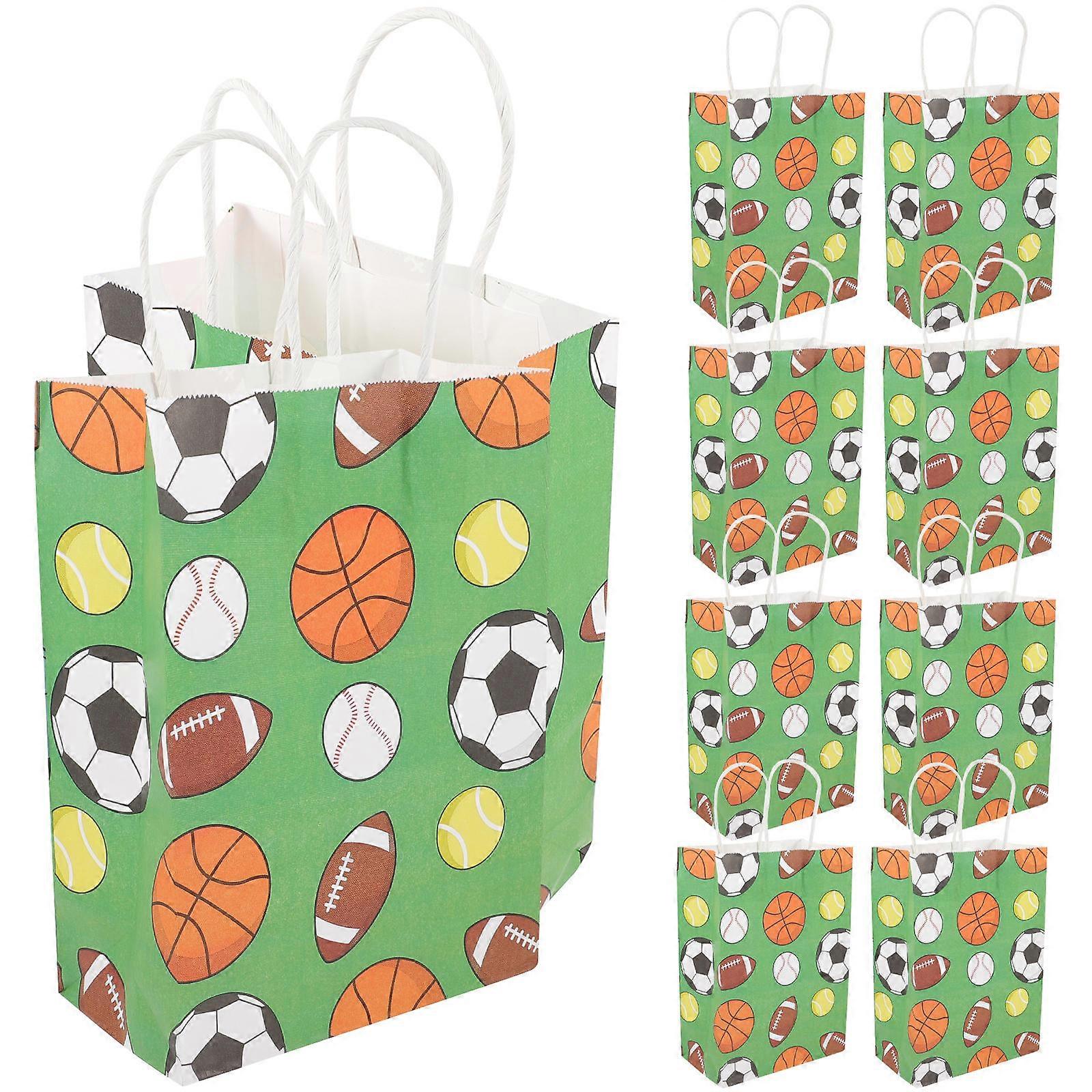 Paper Bags For Present Multi Colored Party Use 12Pcs