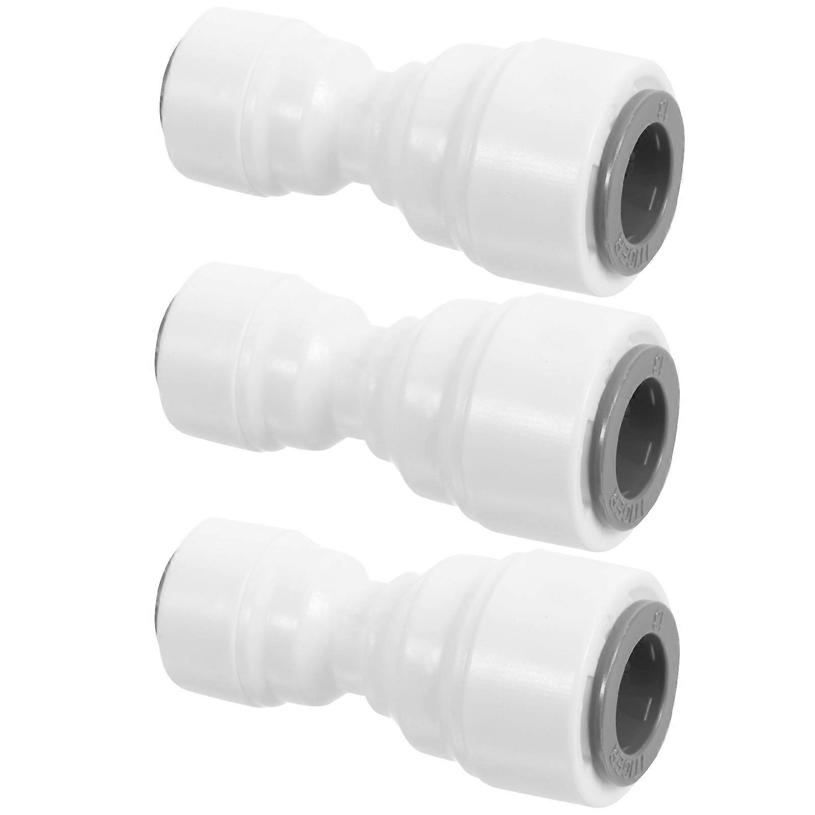 Hose Repair Fittings Push-in Type Connection For Residential Use 3Pcs