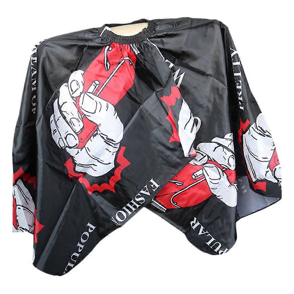Capes for Hair Stylist Hair Cutting Apron Prevent Staining 160x140cm Black Red Rectangle 1Pc