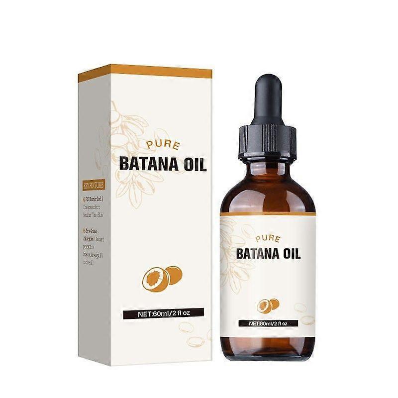 Huile de batana 100 % biologique pour la croissance des cheveux – Renforce les cheveux, réduit la casse, améliore la brillance – Brute et pure, non grasse – Tous types de cheveux – 60 ml
