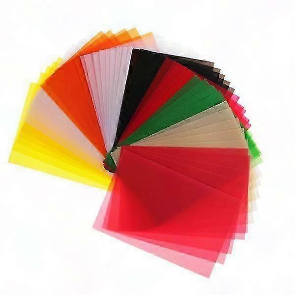 Pieces 15x10cm Coloured Translucent Tracing Papers for DIY Cardmaking
