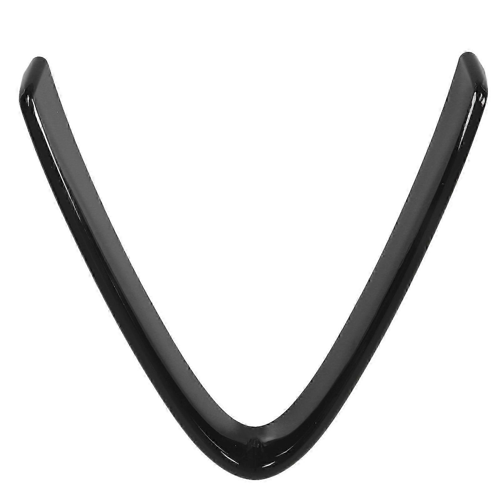Front Grill Trim Glossy Black Scratch Resistant Replacement for Suitable Brand Giulia 2017 to 2020