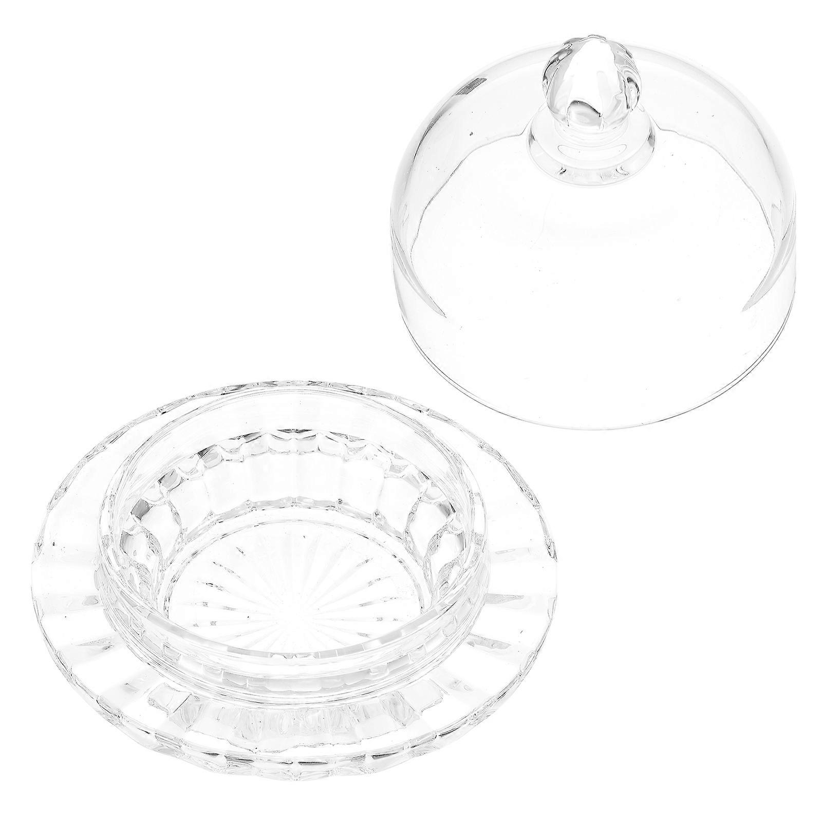 Clear Glass Candy Jar with Airtight Lid for Sweets, Cookies, and Snacks Storage – Ideal for Home Organization and Decoration
