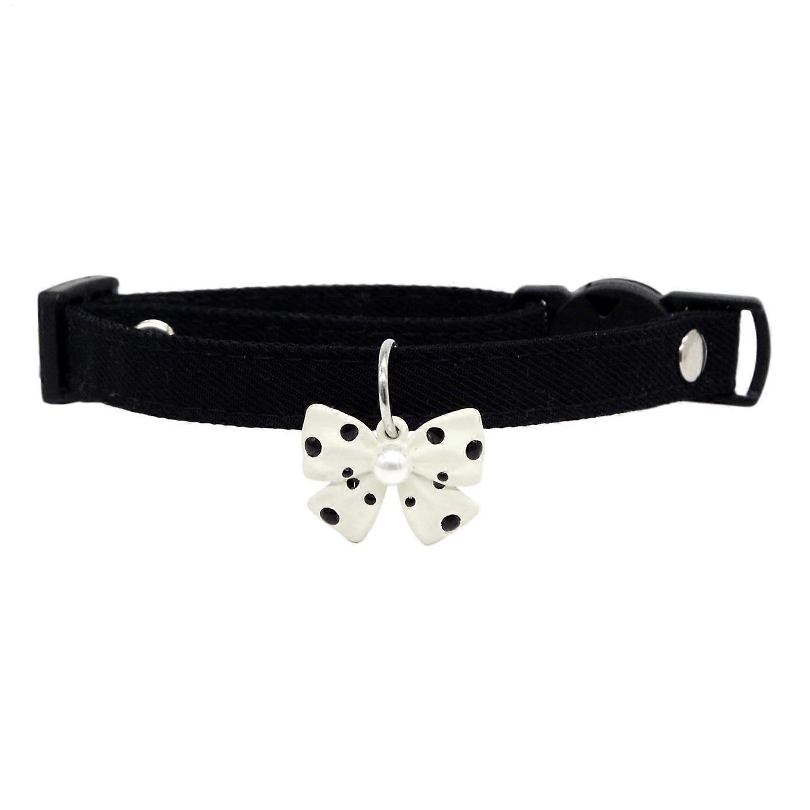 Dog Bow Tie Collar Adjustable Bow, Comfortable Strap, Soft Bow Tie Accessory For Cats, Kittens, And Medium Dogs 20-30 cm