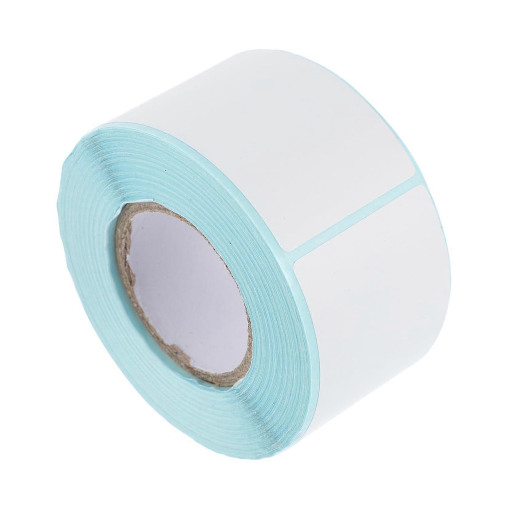 Label Stickers for Printing - Sticky Name Labels, Thermal Blank Sticker Paper Strips for Label Printers, 2" x 4"
