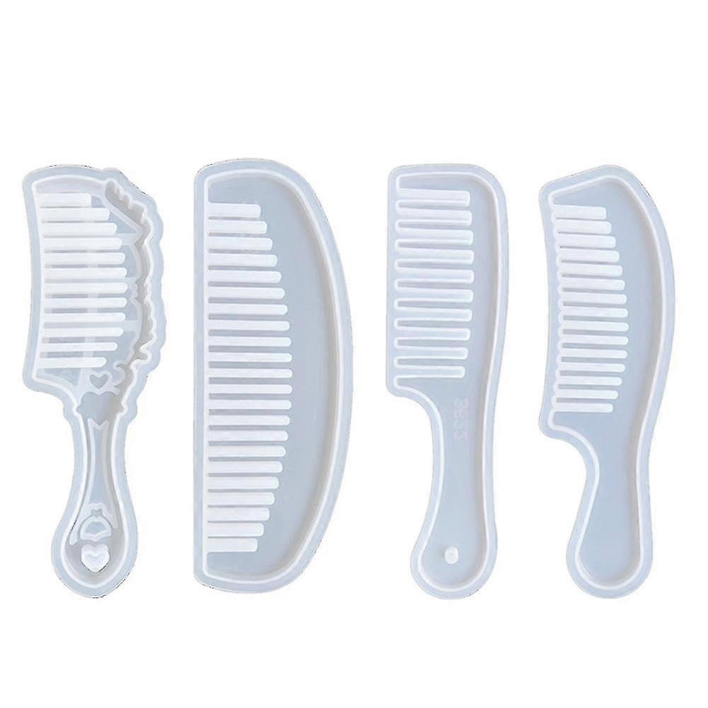 Resin Comb Molds - Craft Beautiful Crystal Combs with DIY Handcrafted Molds