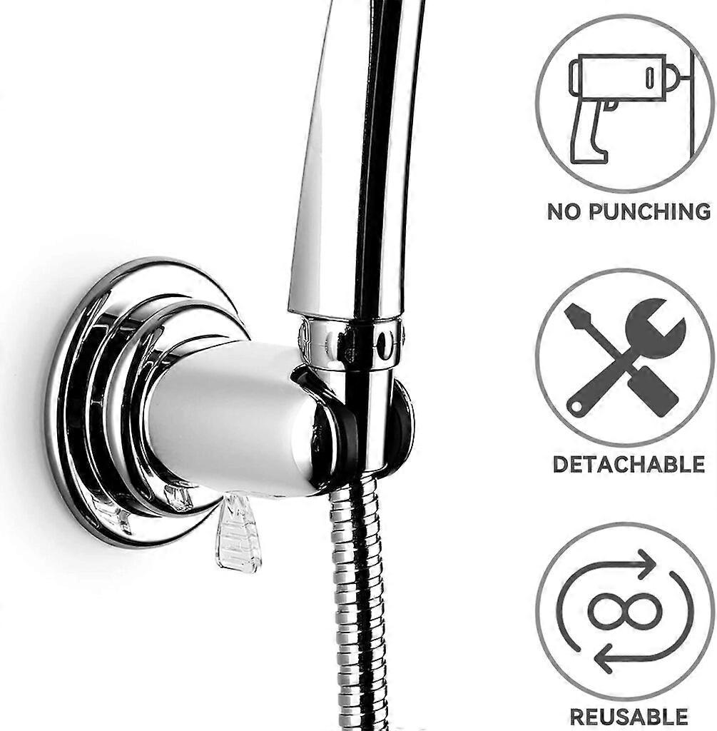 Handheld shower head bracket strong suction cup, replaceable