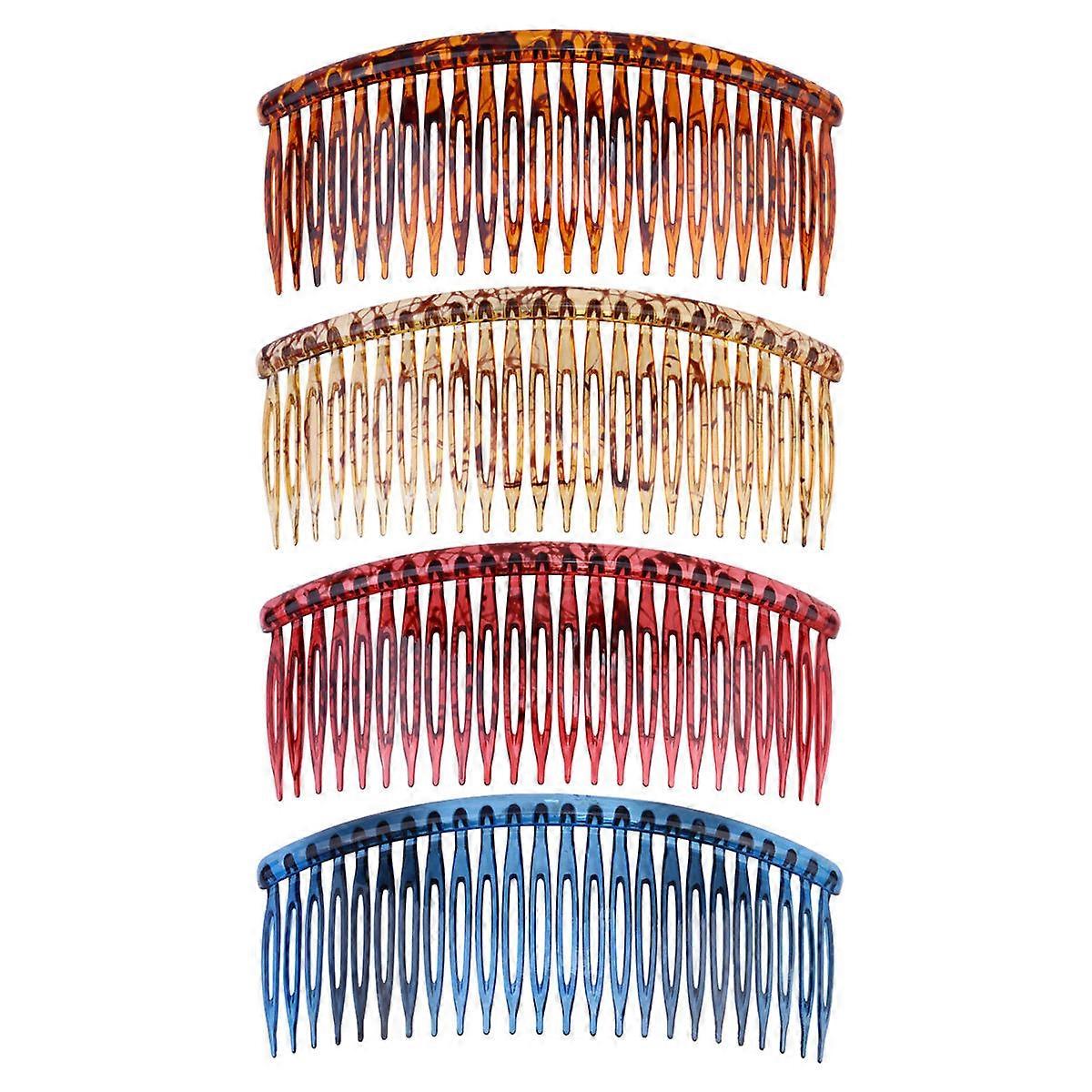 الشعر الجانب مشط الانفجارات الشعر كليب حفل زفاف استخدام 12X4.6CM 4 قطع