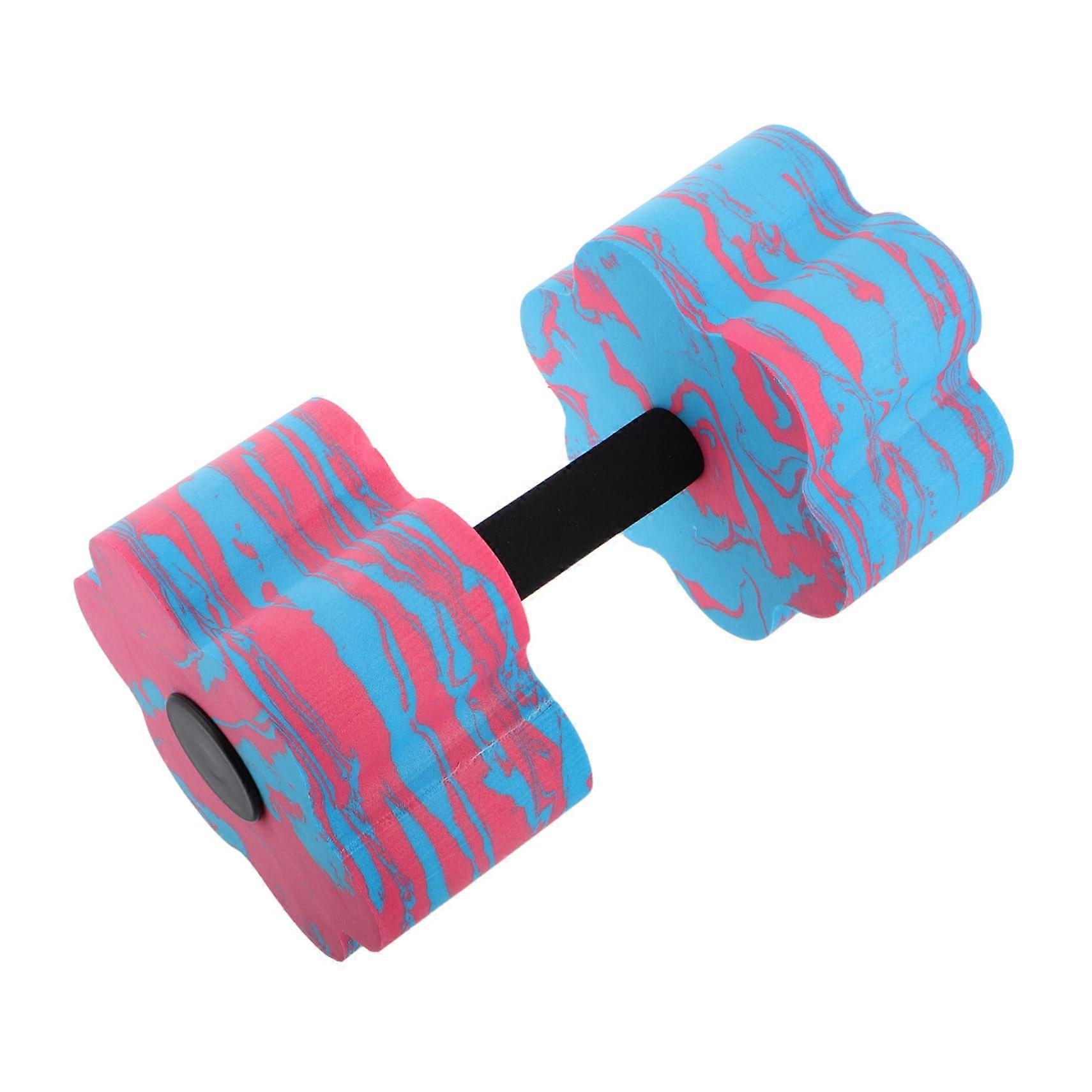 Water Dumbbells for Aerobics and Yoga, Foam No-Handle Weights, Lightweight Soft Foam, Assorted Colors