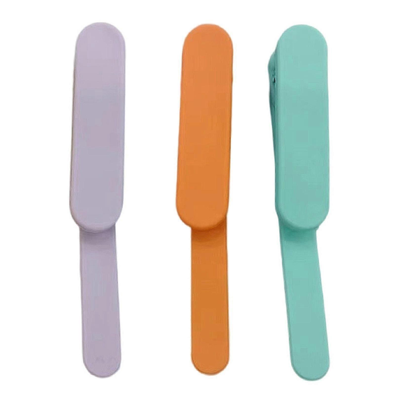 スマートブックマーク、3pcsシリコンブックマーク、シリコンブックホルダーアクセサリー、読書愛好家のための伸縮性のある柔軟なブックマーク