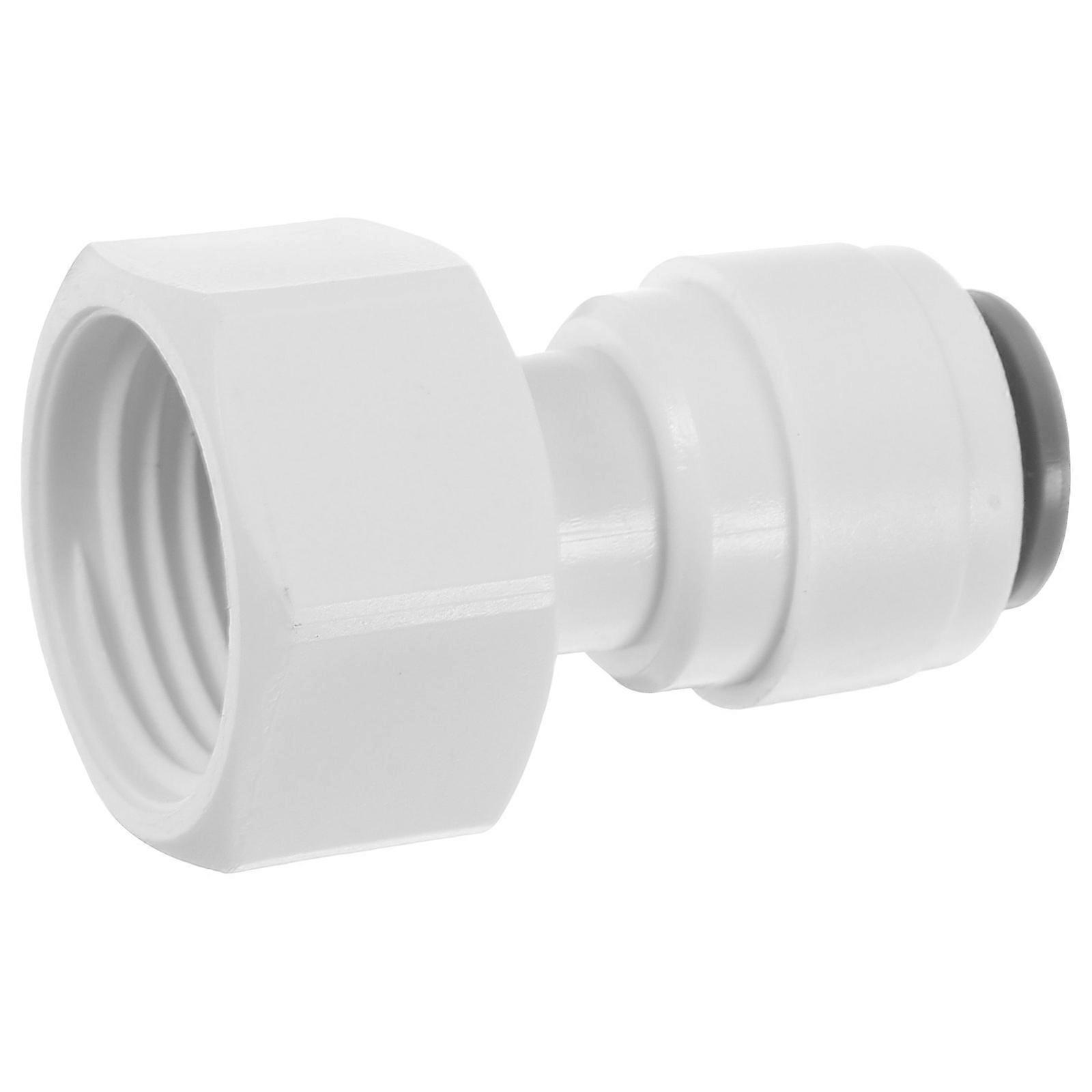 Connect Adapter Abs Material Leak Free Easy Installation Industrial Use Water Hose Quick Connector 10Pcs