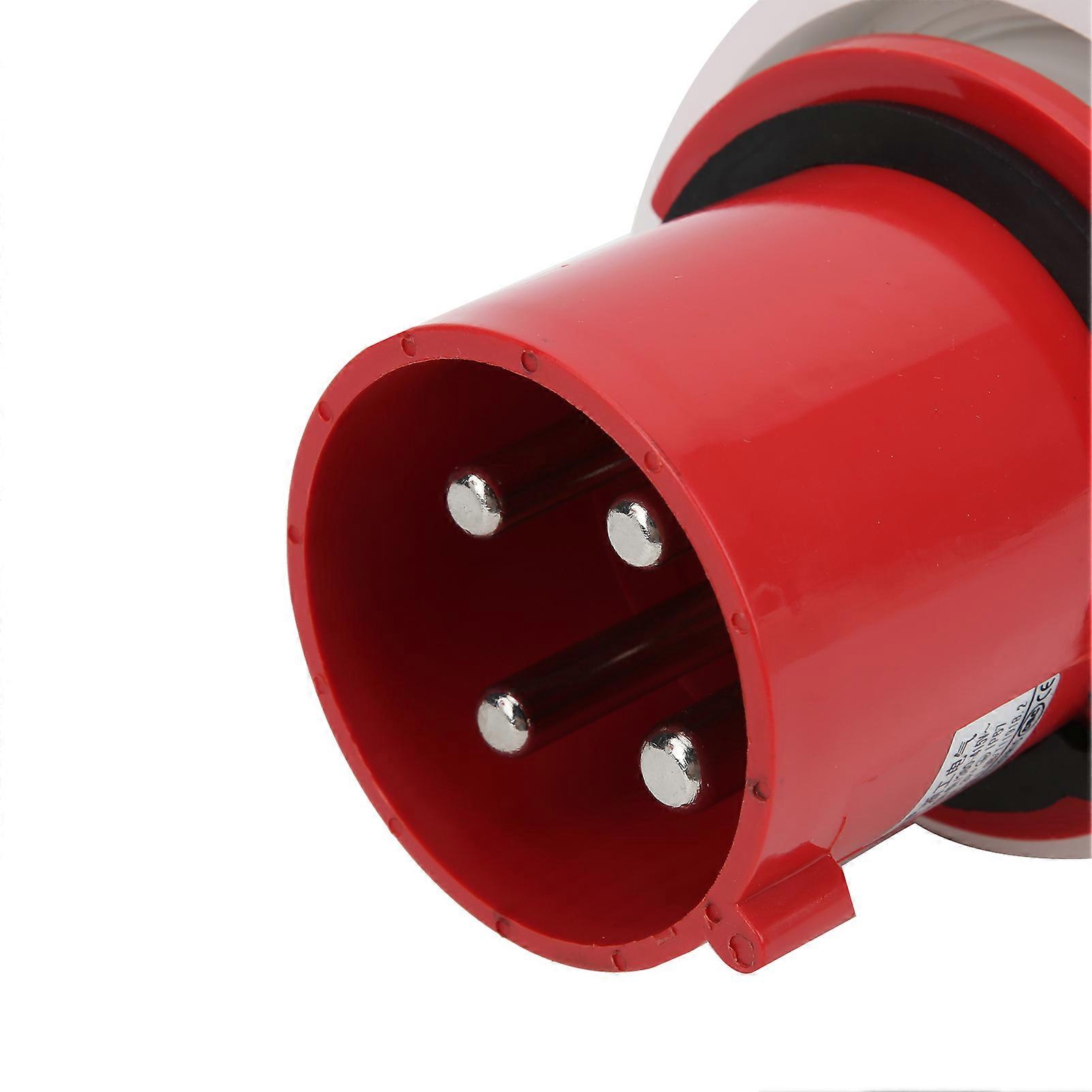 380415V 125A موصل صناعي 3P + E 4 دبوس قابس الطاقة IP67 مقاوم للماء للطيران