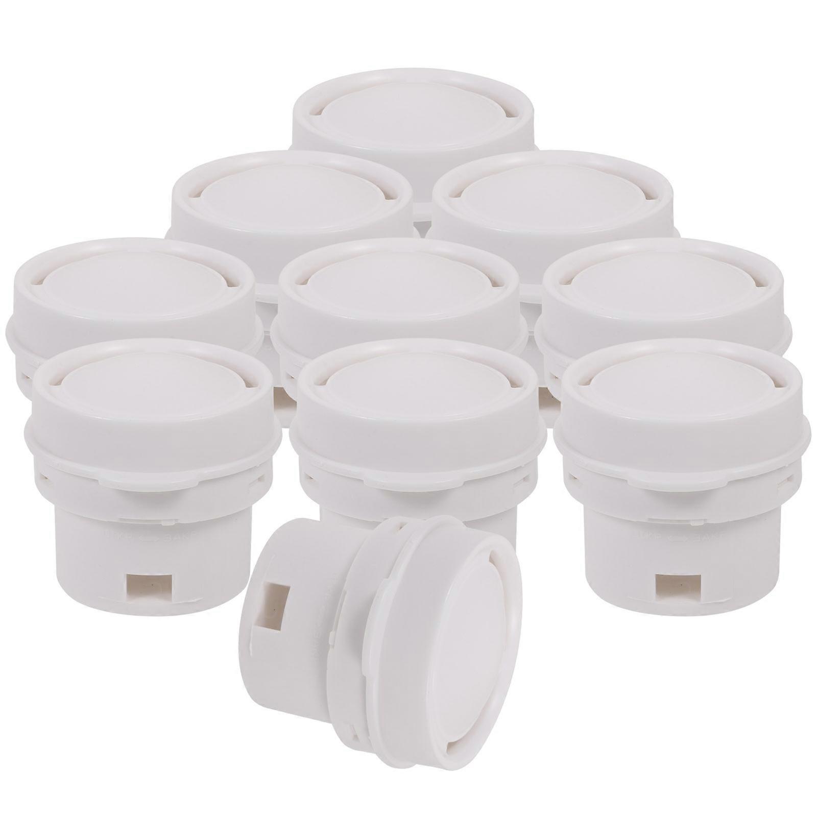 Cooker Safety Valve Rice Cooker Limiting Valve Pressure Control Household Users White 10Pcs