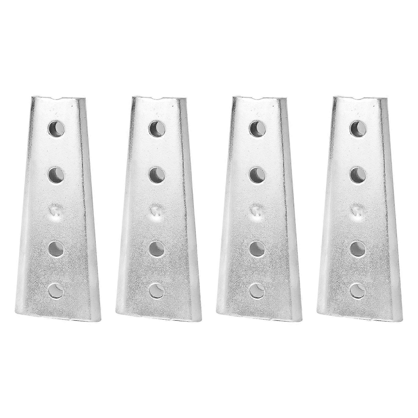 Conectores de móveis com material de ferro resistente 4 pares para sofá