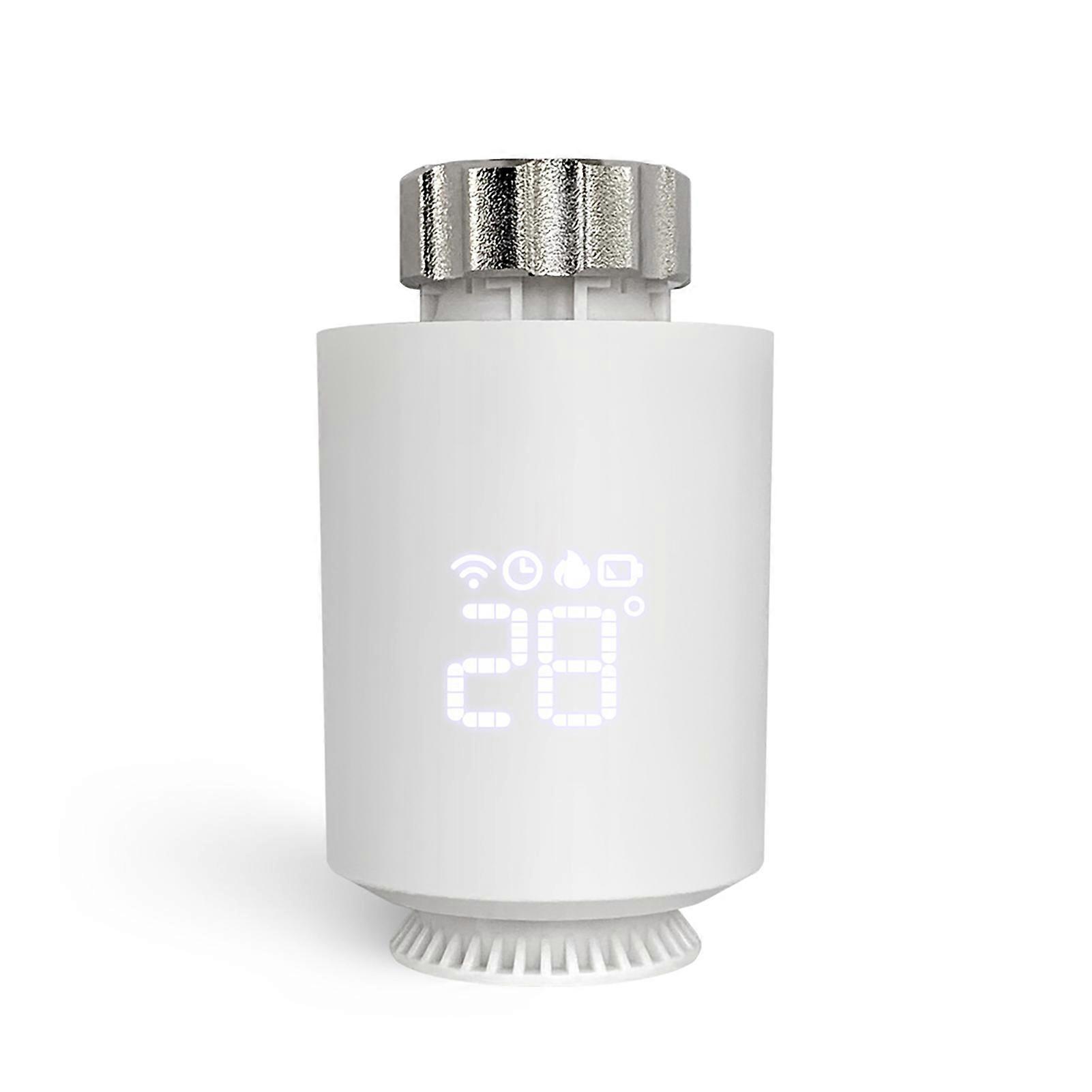 Tuya Zigbee Thermostatic Radiator Valves Intelligent Wireless Mobilephone App Control Home Heating Thermostat Temperature Controller Radiator Thermos