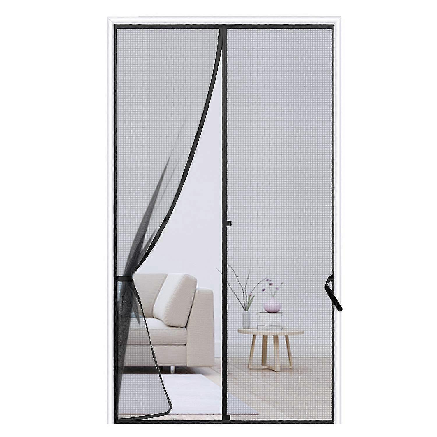 Porta de tela magnética de 41×84 polegadas para fácil acesso