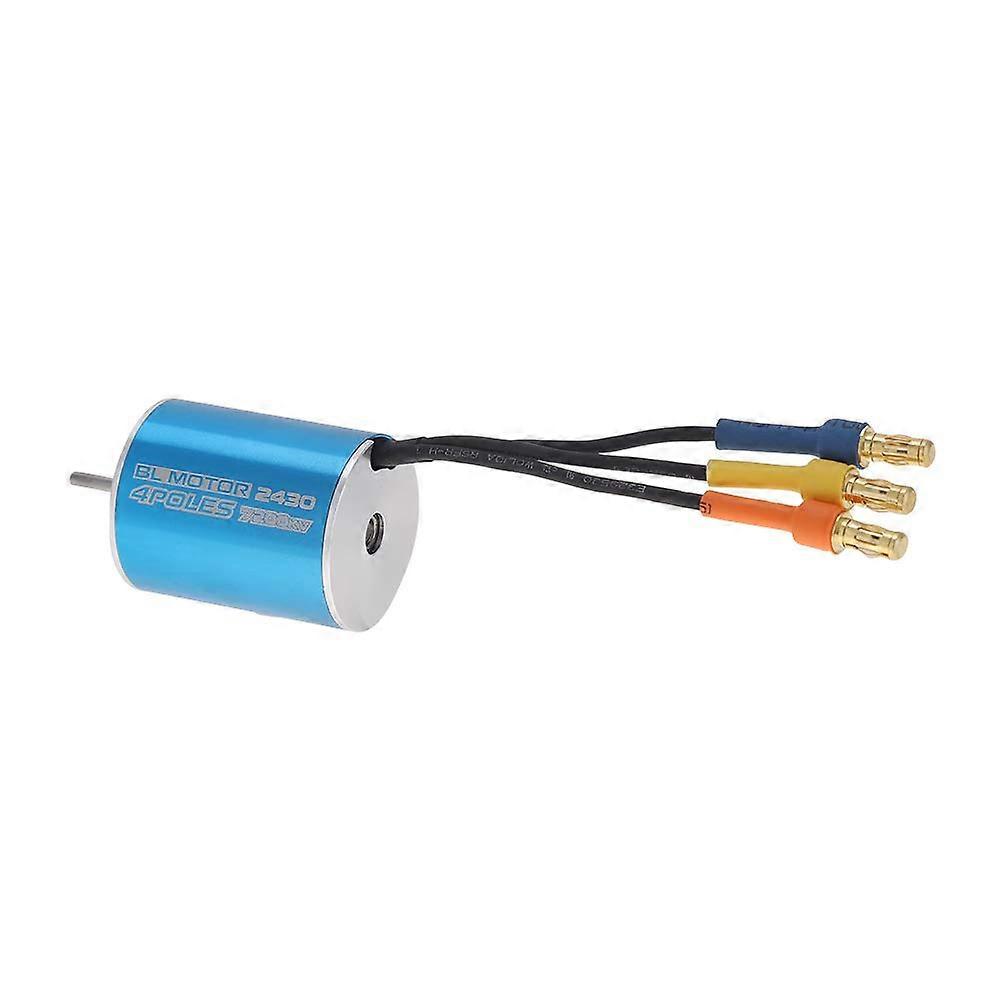 7200KV 4P Sensorless Brushless Motor with  Torque, Universal Suitable for 1/18 Brushless Cars, 25A ESC for RC Boats