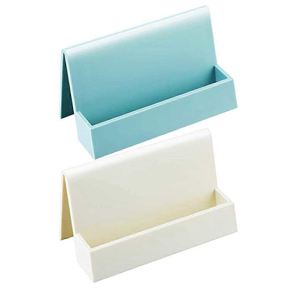 Γραφείο Κάτοχος επαγγελματικής κάρτας Card Rack Γραφείο Χρήση χώρου Πλαστικό υλικό εξοικονόμησης χώρου 2Pack