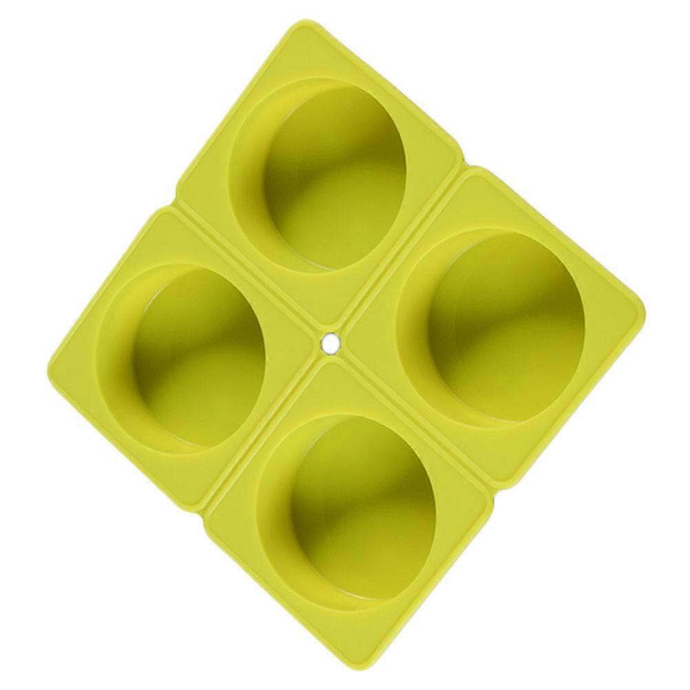 Handmade Soap Mold Silicone 1 Set High Temperature Resistance Round Random Color