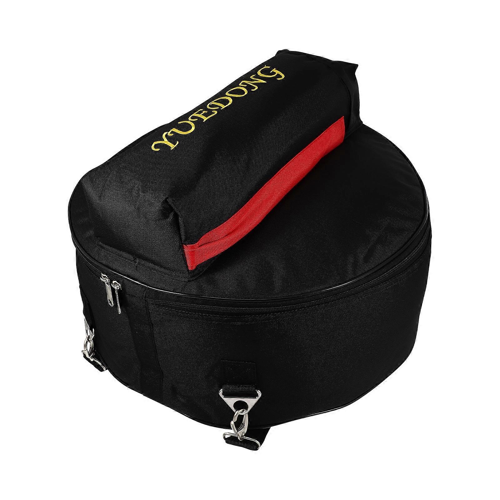 Snare Drum Storage Bag Supple Oxford Cloth Waterproof Large Capacity Portable Backpack Hand-Held For Musical Instruments 1Pc