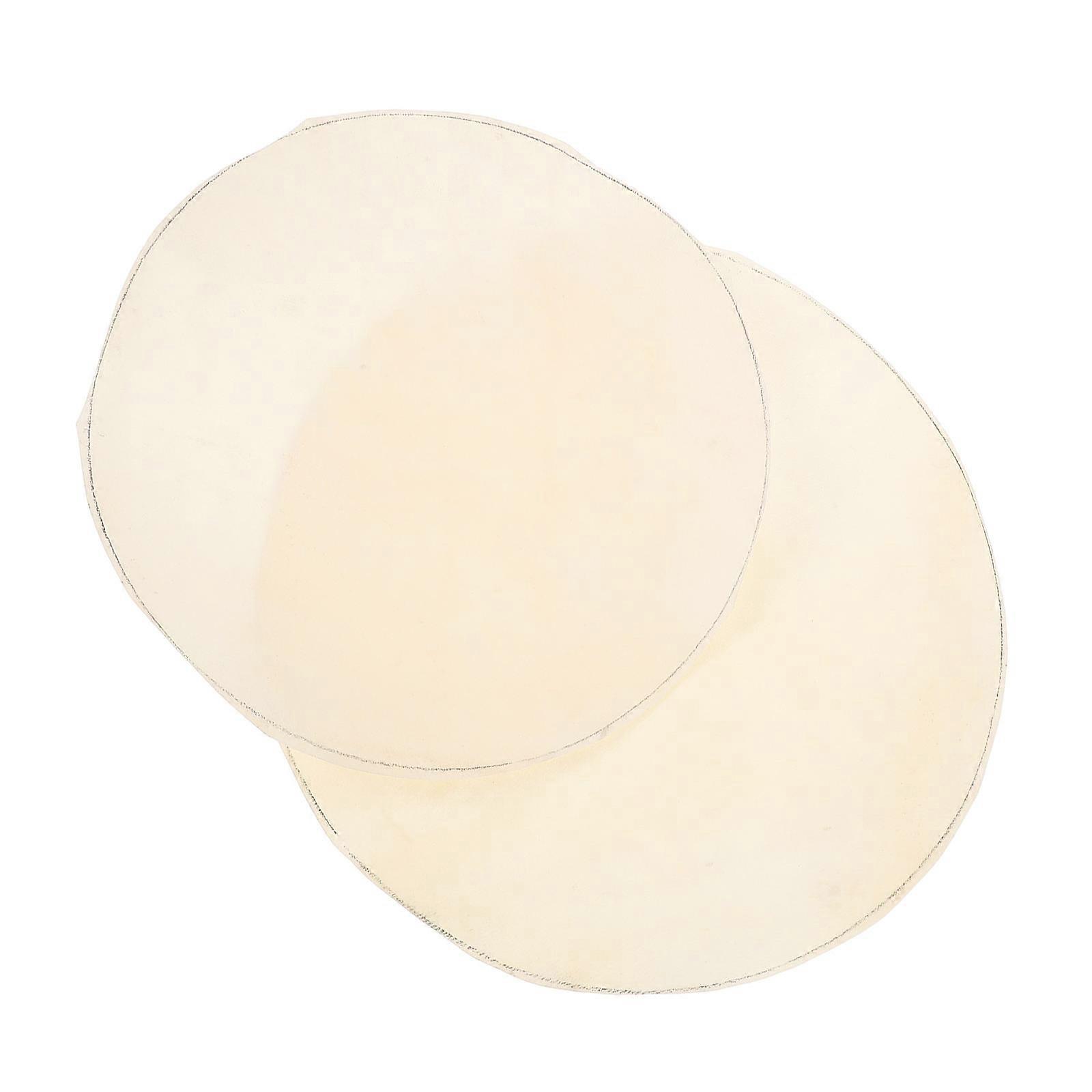 Supple Drum Head Accessory Easy Installation For Music .00X35.00X0.10CM 2Pcs