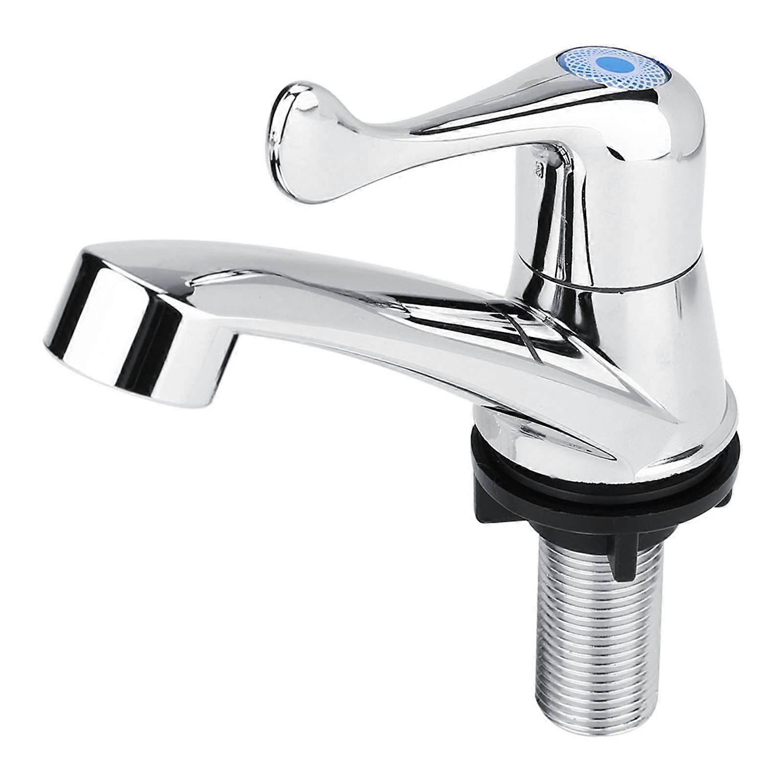 Cold Water Tap Washing Machine With ABS Material, Unique Fish Tail Spout Handle G1/2 Compatible Design