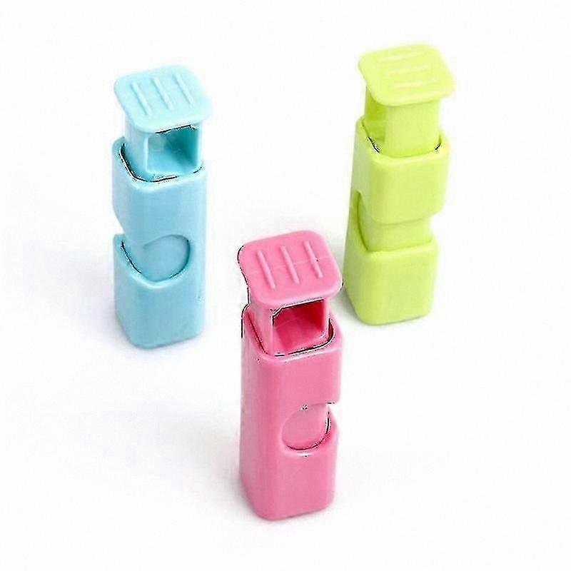 Bread Storage Clips, Assorted Colors, 3-Pack, Easy Grip and Lock Feature for Secure Closure
