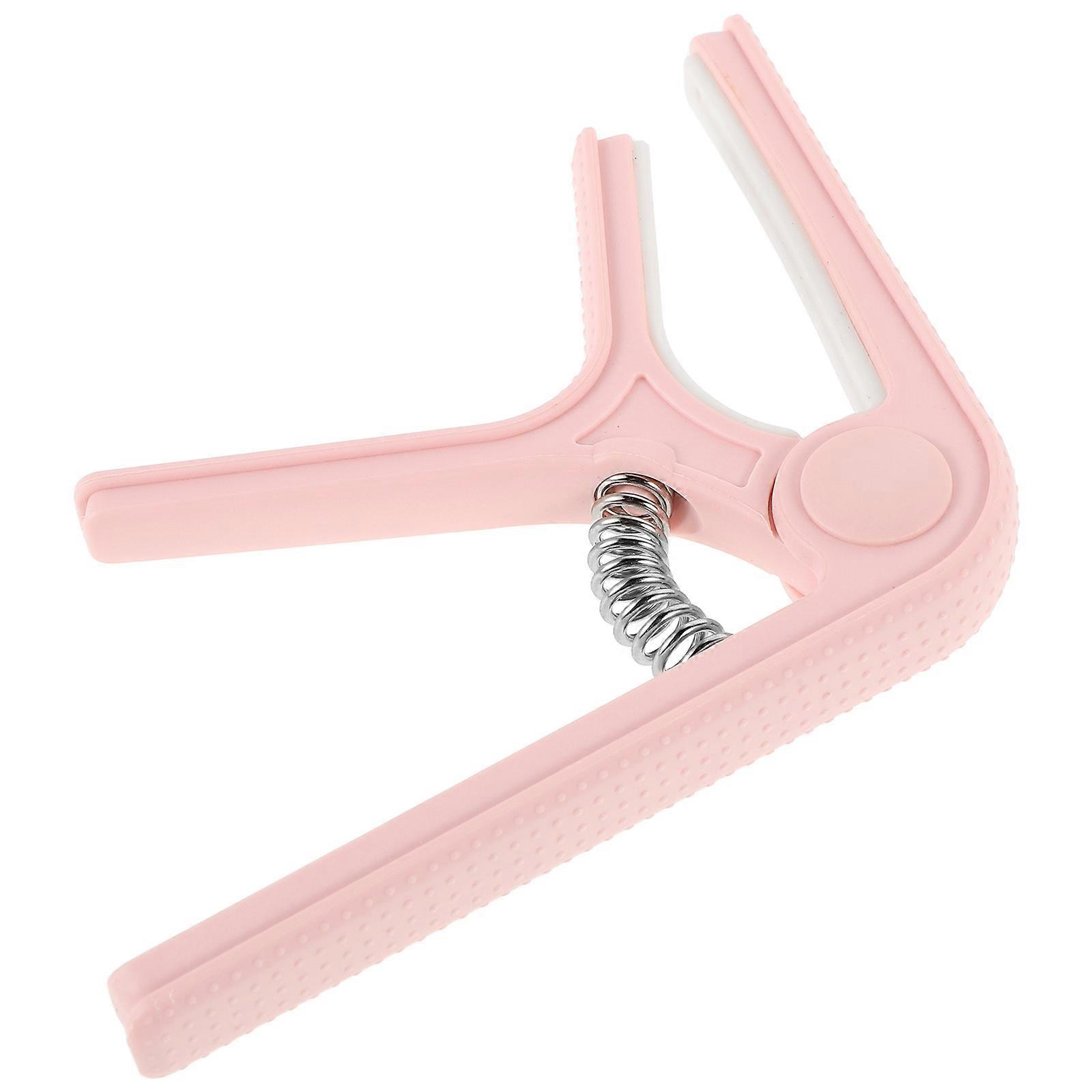 Capo And Tuner For Guitar Ukulele Practice Plastic Silicone 1Pcs