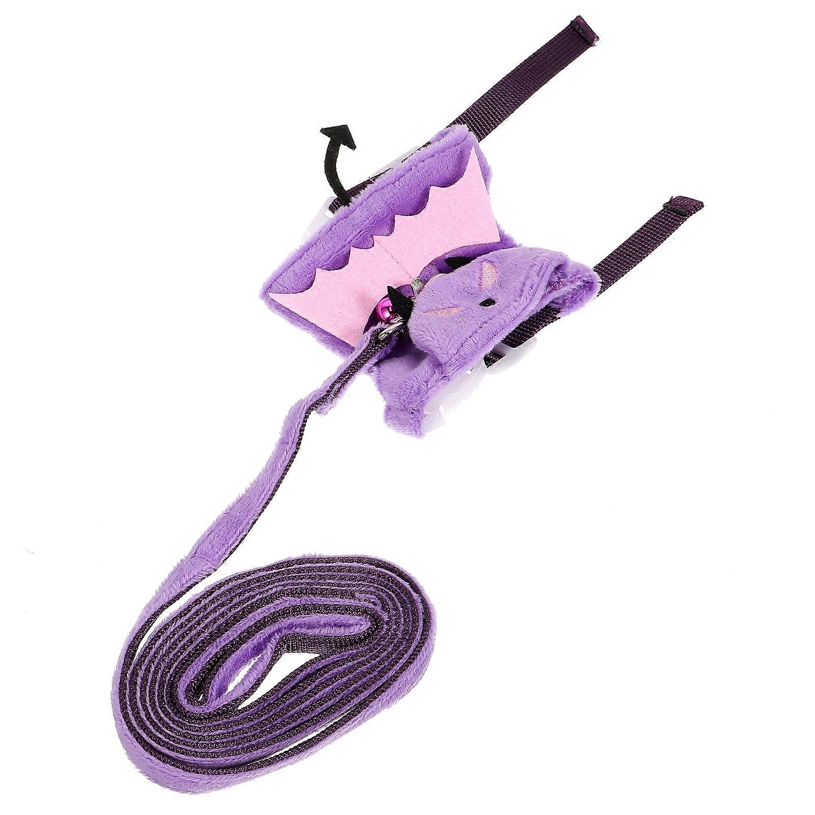 Lightweight Wear Resistant Rabbit Harness with Leash for Bunnies, Ferrets and Small Pets   Comfortable Traction Rope for Walking