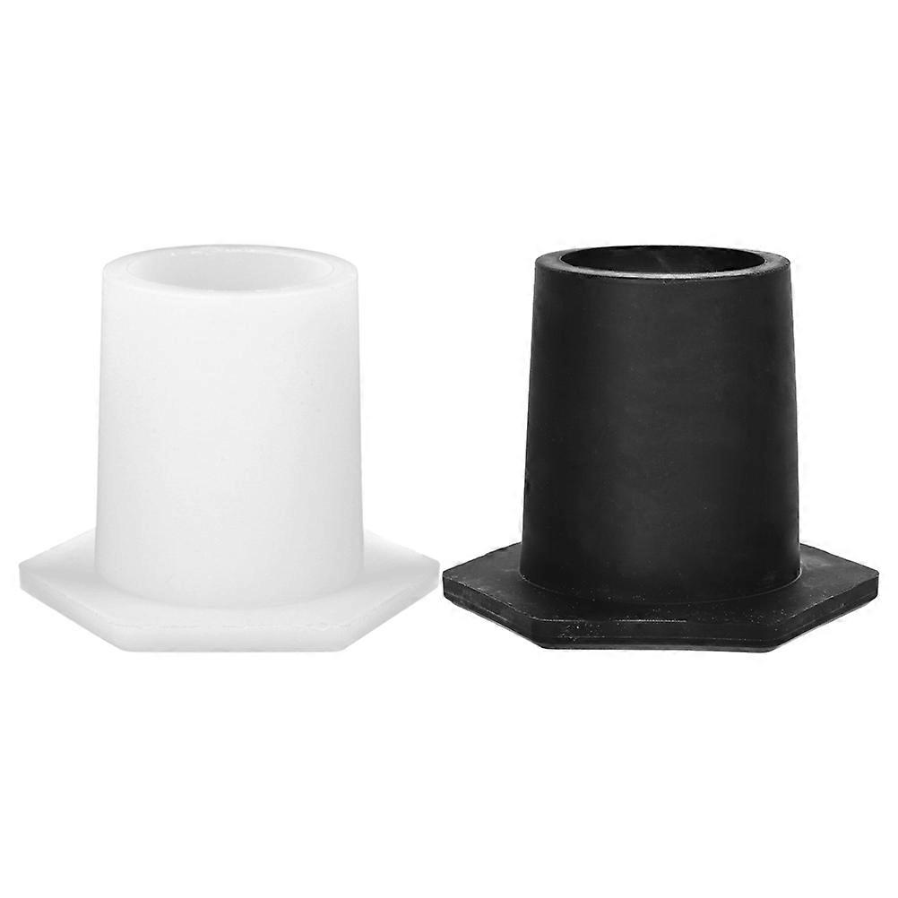 2pcs Silicone Umbrella Hole Plugs Stabilizers for Patio Tables High Temp Resistant Durable Garden Umbrella Stability