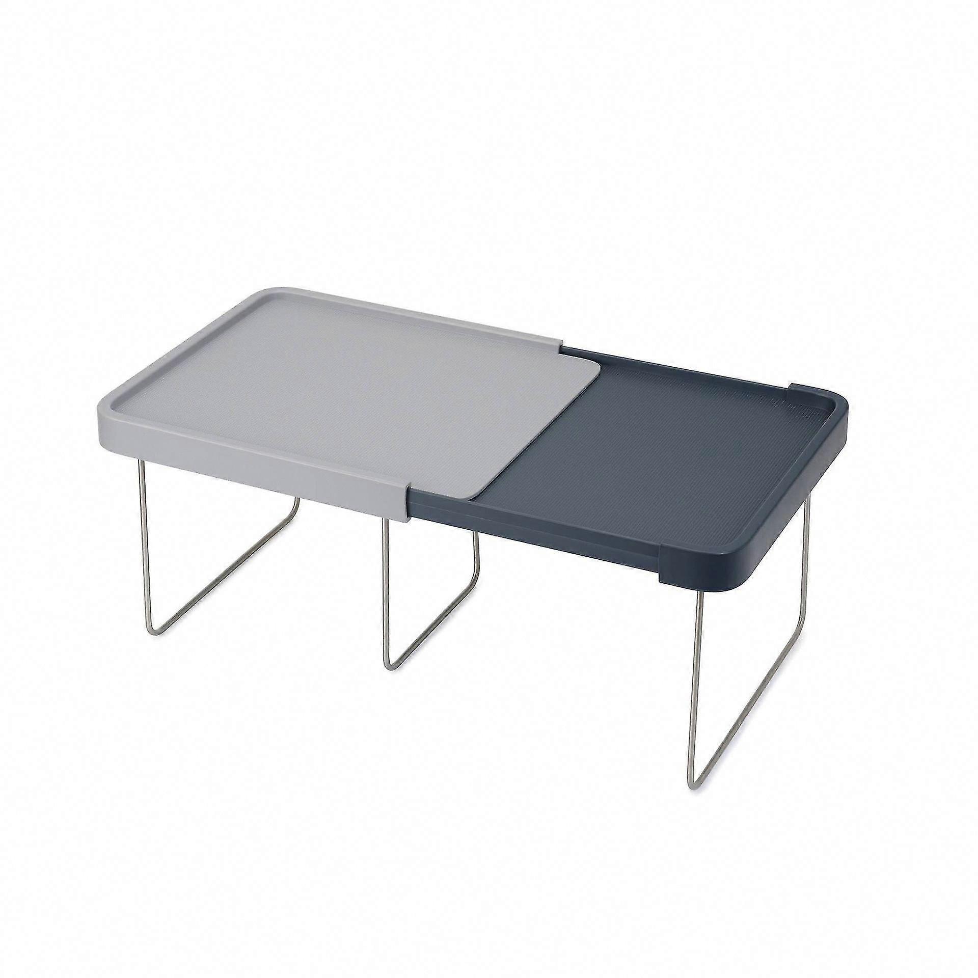 Gray Kitchen Spice Rack Organizer 8.7x9.5x23.8cm Storage Shelf