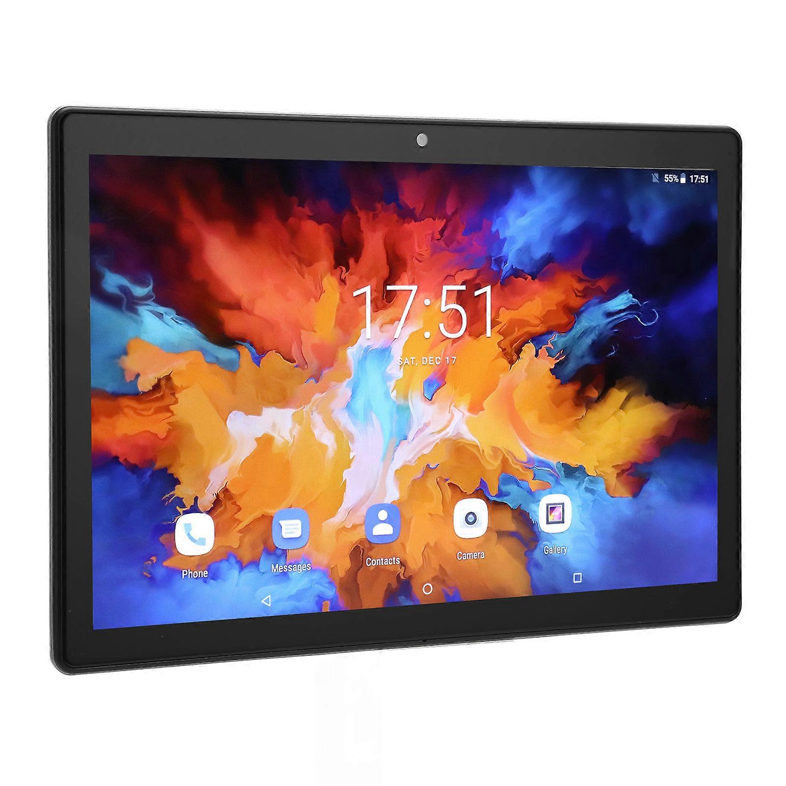 10.1in Tablet 8GB 128GB 5G WIFI 5MP Front 13MP Rear 6000mAh Battery 4 Core CPU Calling Tablet for Android 11.0