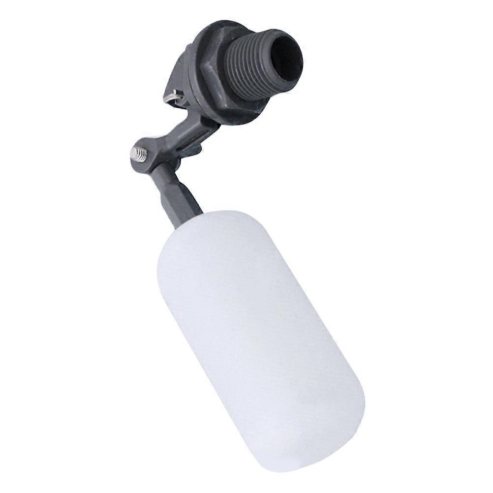 Automatic Refill Water Valve with Float Ball for Daily Use Easy Installation White ABS 1 Pc