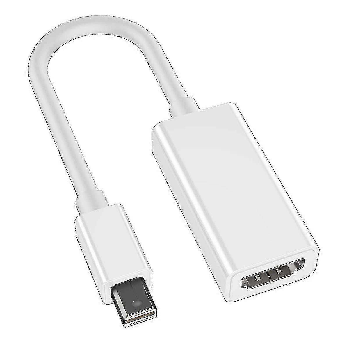 2025 Mini Dp Til Hdmi Adapter Converter Til Macbook Air / Pro, Microsoft Surface