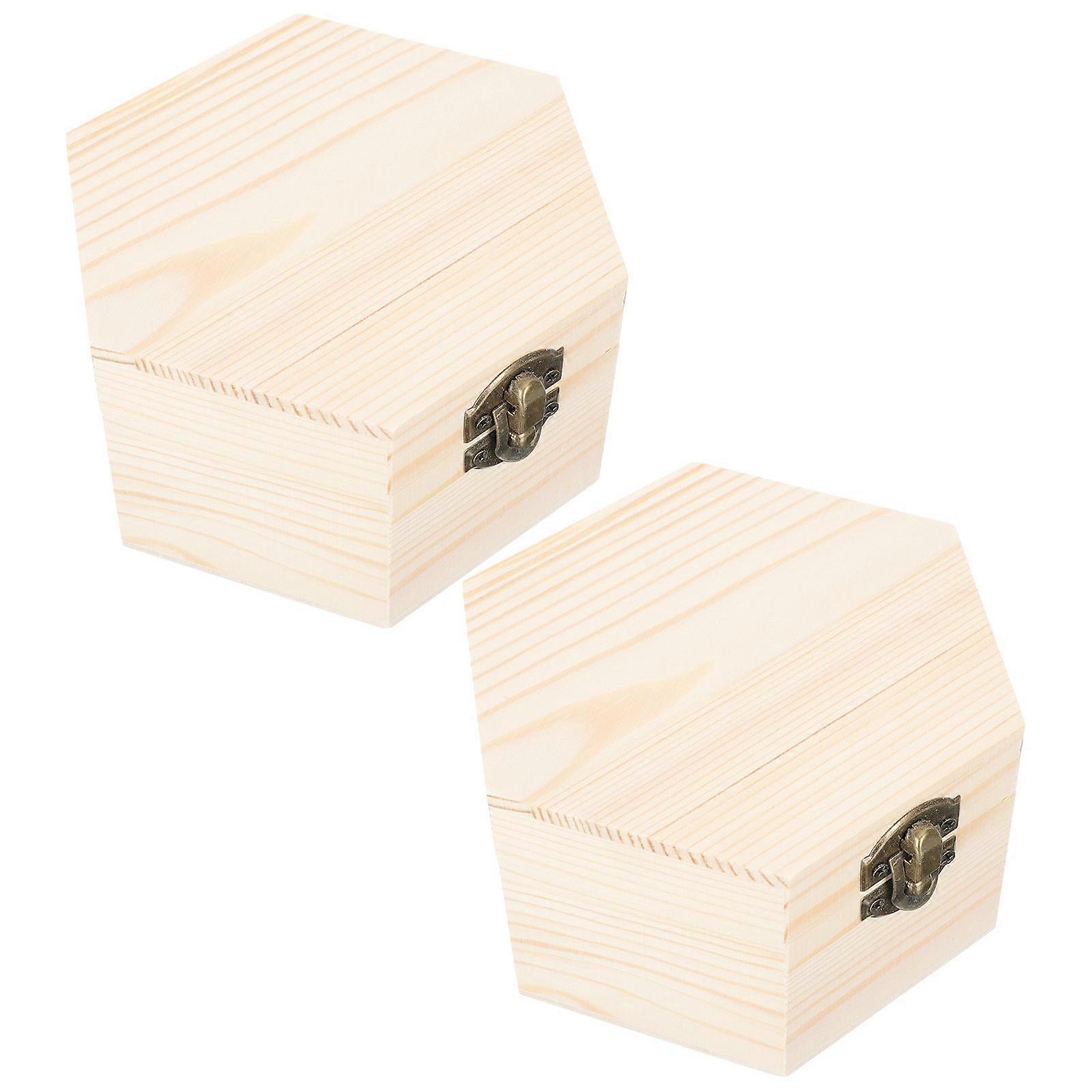 صندوق هدايا خشبي إبداعي للتخزين استخدم حامل مجوهرات متعدد الاستخدامات مصنوع من مواد اصطناعية بألوان متنوعة
