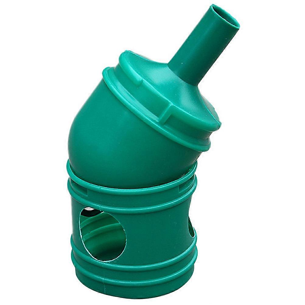 Pigeon Water Feeder Dark Green Plastic Automatic Bird Water Dispenser Ideal for Reptiles 16oz
