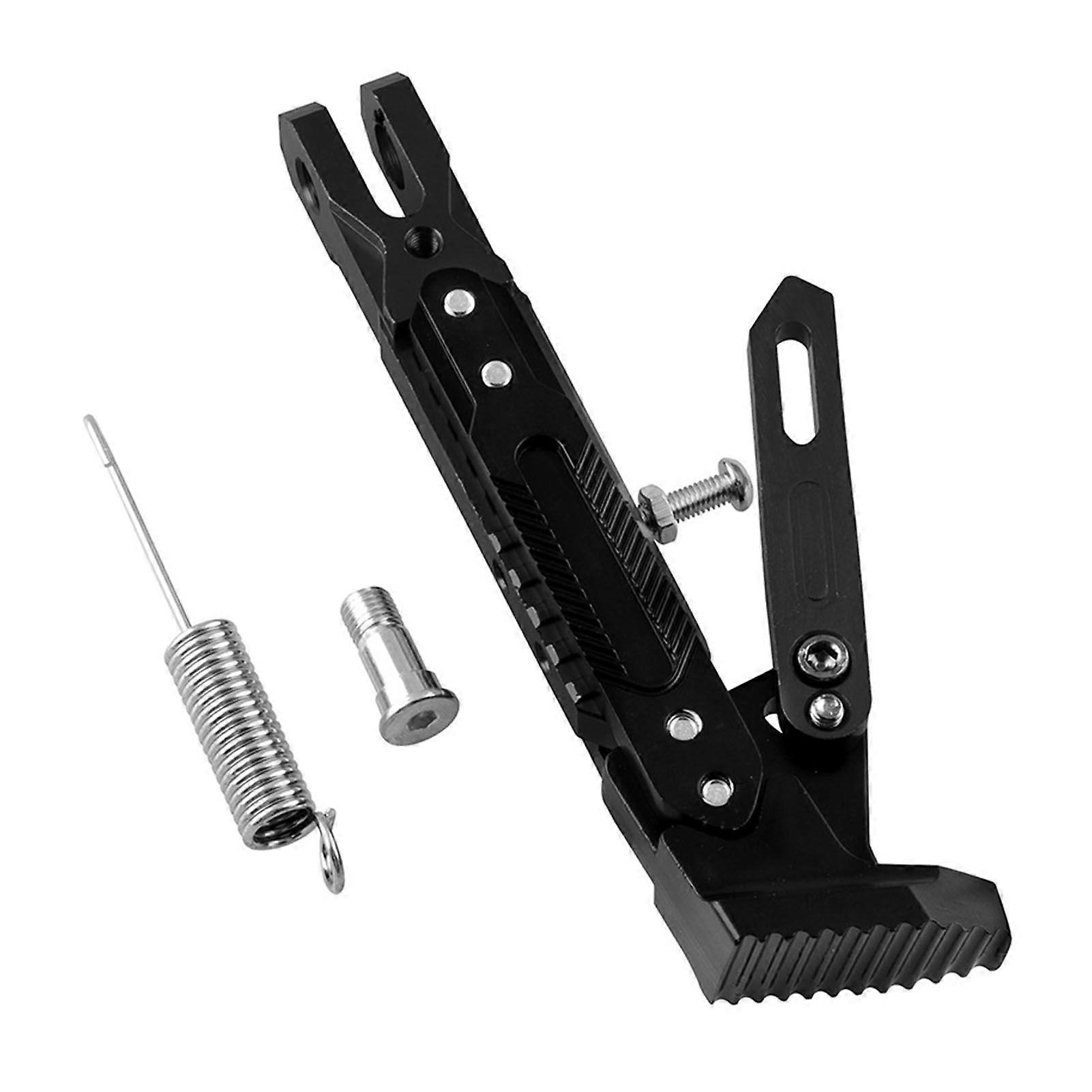 strong grip motorcycle parking stand adjustable side support