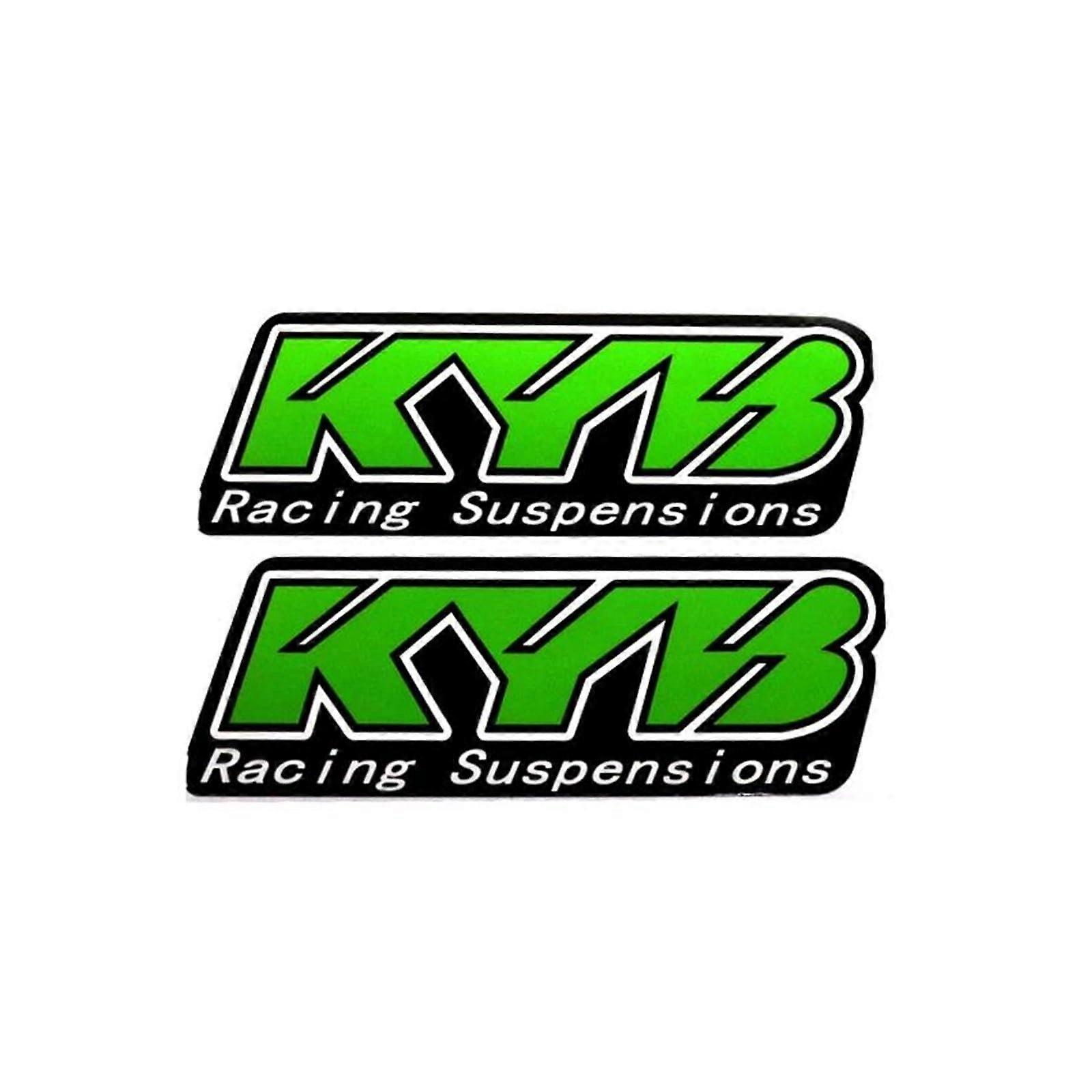 Reflective Fork Sticker for KYB Suspension Shock Absorber, 3A Color, Normal Size, Damper Accessories Badge