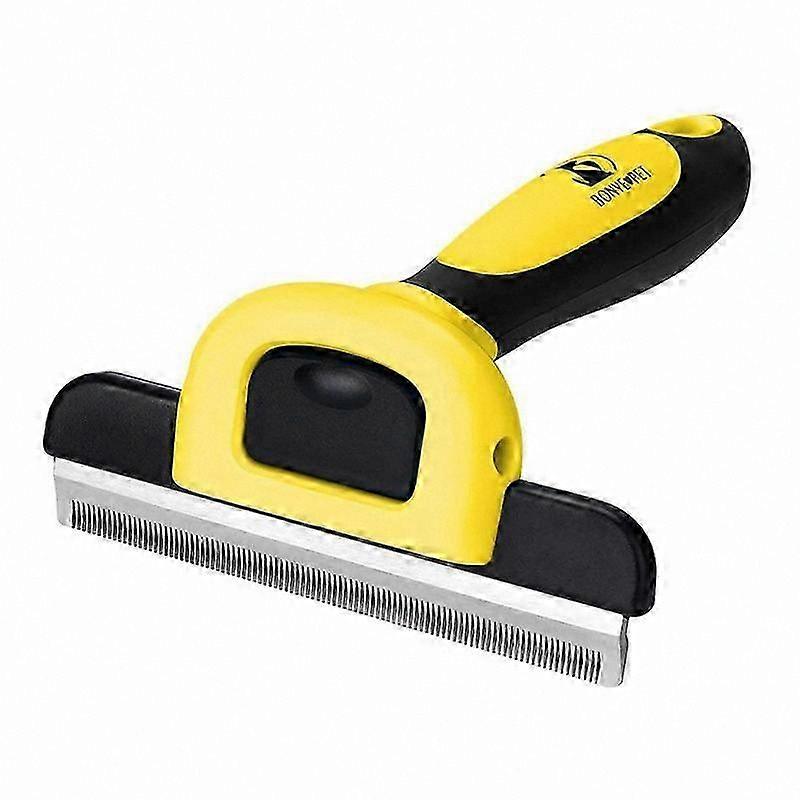 Professional Deshedding Tool and Pet Grooming Brush for Small, Medium, and Large Dog and Cat Breeds