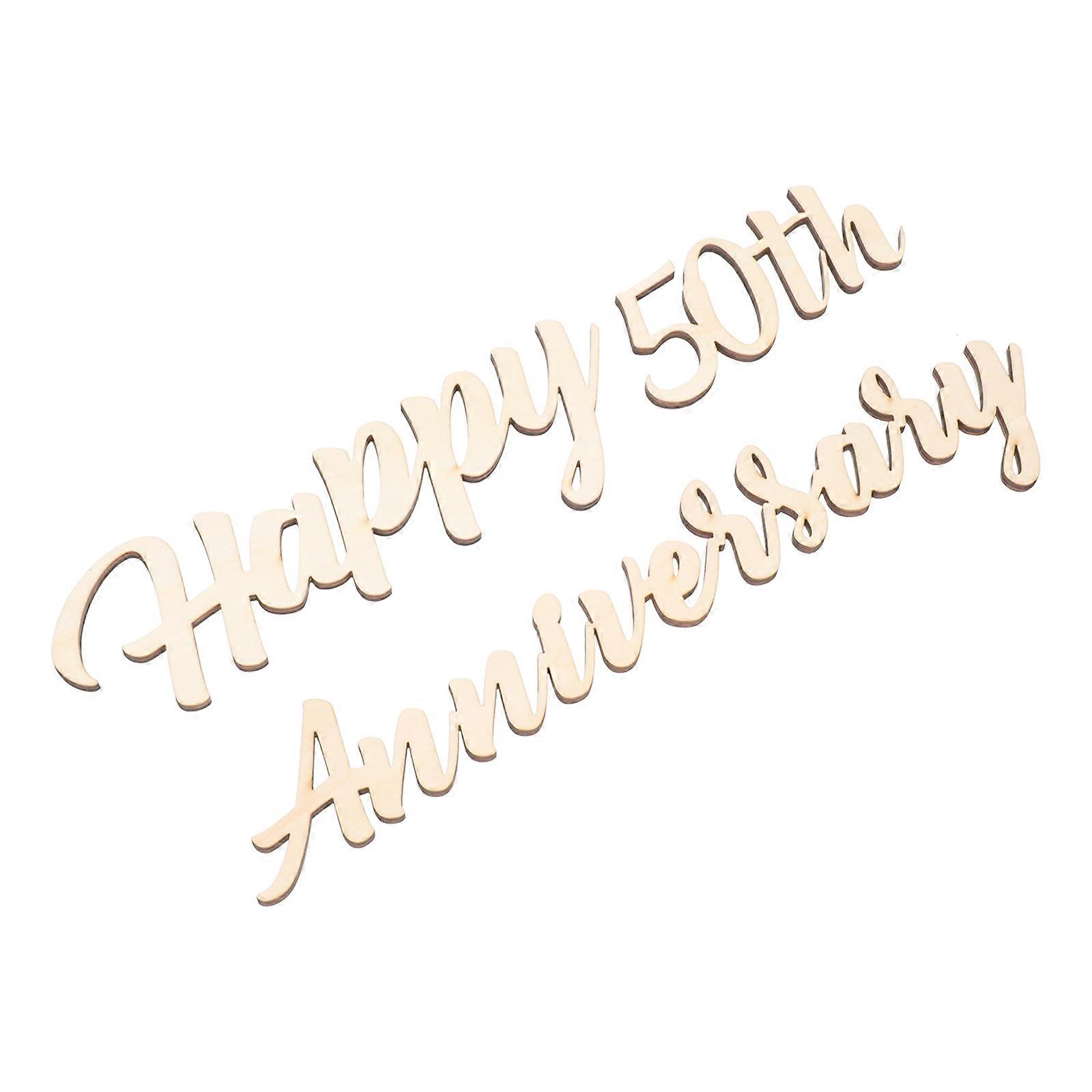 Simple Style 1 Set Creative Photo Props with Alphabet Letters 30.00X7.70X0.40CM for Anniversary Decoration